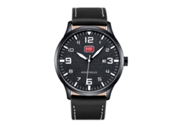 Reloj Deportivo Hombre De Metal Impermeable Con Correa Ajustable Fashion
