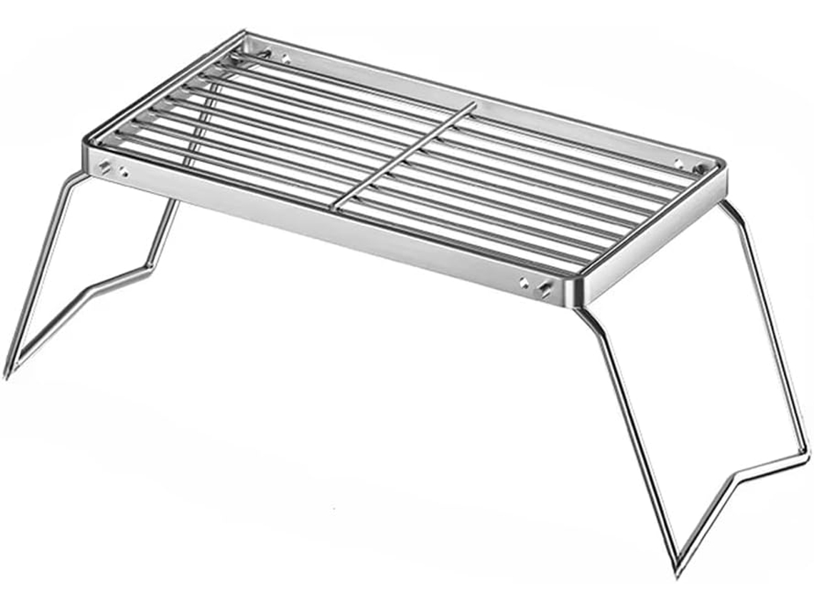 Parrilla portátil para acampar SFUSHOS