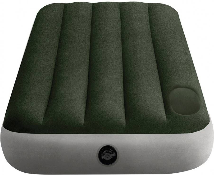 Intex Inflable Con hinchador integrado fibertech downy camping twin 64760 76x191x25 cm colchoncama durabeam individual cbomba pie76x191x25 76 191 25