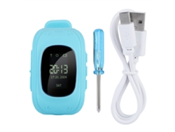 Reloj Inteligente Para Niños Antipérdida Llamada De Emergencia Pantalla Táctil Segura Azul