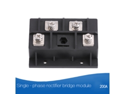 1pc Módulo Puente Rectificador Diodo Monofásico De Alta Potencia 200a 1600v 4 Terminales