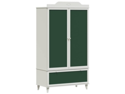 Armario Roros pizarra blanca con cajón MAISON EXCLUSIVE 90x45x165 cm