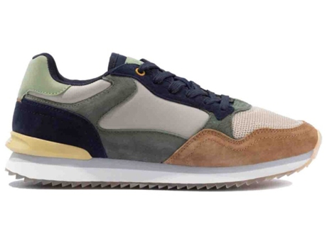 Zapatillas Toronto HOFF (Piel y textil-Verde-45)
