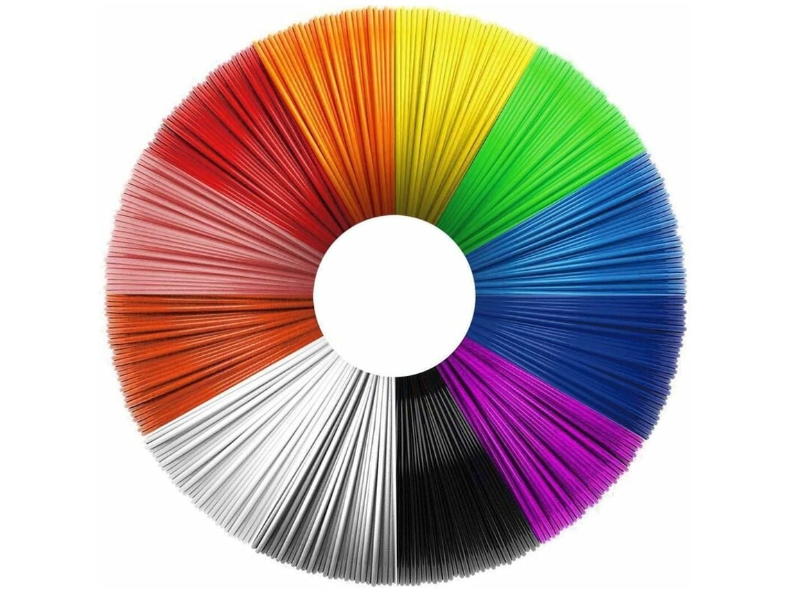 JILLIOPER Filamento PLA para impresión 3D - 12 colores
