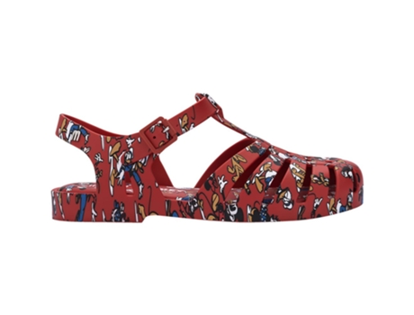 Possession Print Mickey And Friends Jelly Sandalia Rojo EU 39 Mujer MELISSA