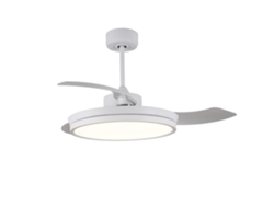 Areca Ventilador Led 48W 3000K 1066 Blanco CRISTALRECORD