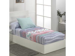 Lanovenanube Edredón Ajustable Ona Blanco, 90