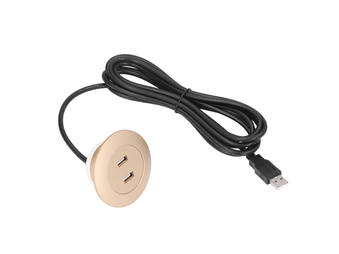 Toma De Carga Usb De 2 Puertos Para Sofá, Instalación Empotrada, Protección De Circuito Y Carga Inteligente.