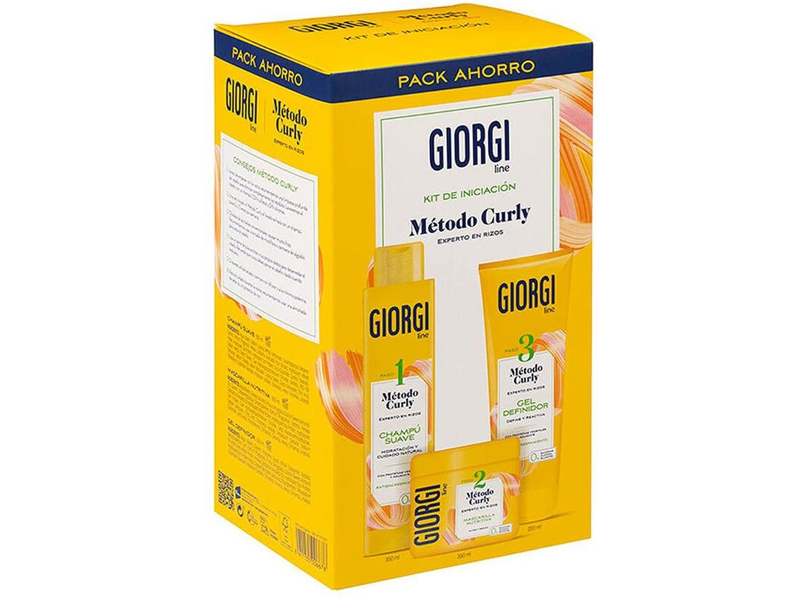 Set de Peluquería Giorgi Curly 3 Piezas