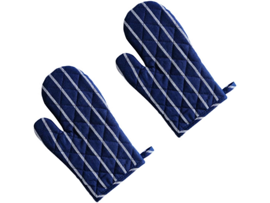 Guantes Para Horno: Fabricados Con Material Duradero Y Seguro.brguantes Parrilla: Diseño Sencillo Estampado