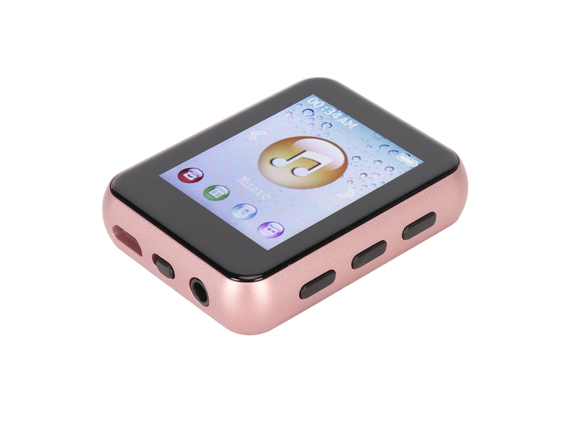 Reproductor MP3 Bluetooth Yizhood Mp05 con pantalla táctil de 1,8 pulgadas y 8 GB (Dew)