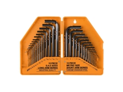 Conjunto De Chaves Hexagonais Internas Crv 30pcs Aço Cromo-vanádio Com Caixa De Armazenamento Para Bicicleta