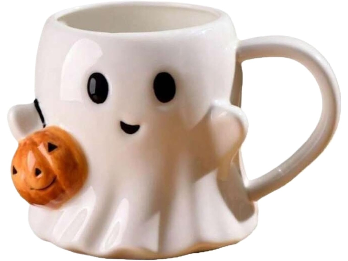Taza Halloween Tazas Cerámica Para 600 Divertida Fiestas Vaso Artículos Bebidas Hogar