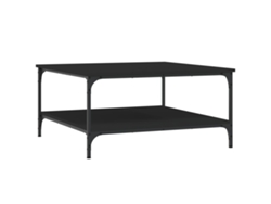 Mesa de Centro 80x80x40 Cm Derivados de Madera Negro MAISON EXCLUSIVE