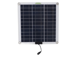 Kit de cargador solar de 200 W para baterías de mantenimiento con conector OBD
