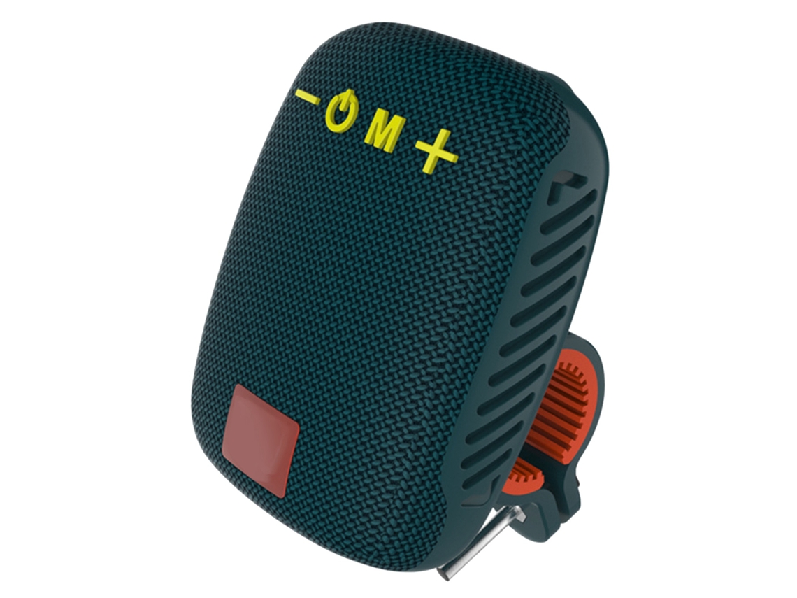 Altavoz Bluetooth Recargable Para Bicicleta Ipx5 Con Radio Fm Y Tarjetero.
