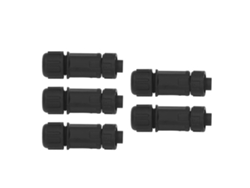 Yncm2026-5 Piezas Conector Aéreo Hemmbra 4 Pines Hilo 7/16 Pulgada 28uns Impermeable Ip67 Conector De Cable Aéreo