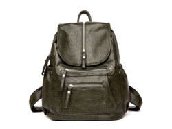 Bolso de mano de piel suave para mujer, bandolera estilo mensajero, estilo hobo, color verde Digitallab
