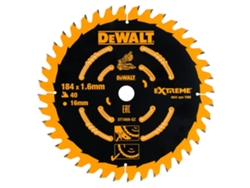 DEWALT DT1668-QZ - Hoja para Sierra Circular Estacionaria 184 x 16 x 40T