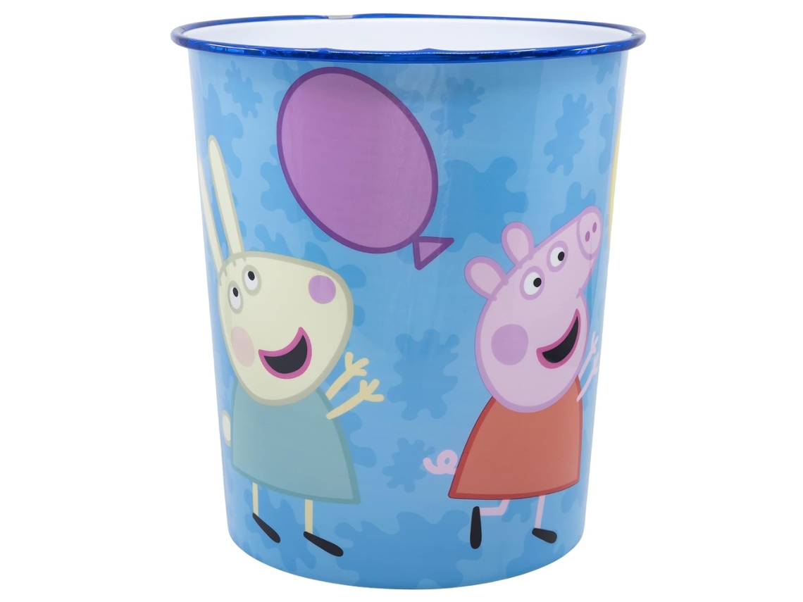 Papelera PEPPA PIG 74099 azul