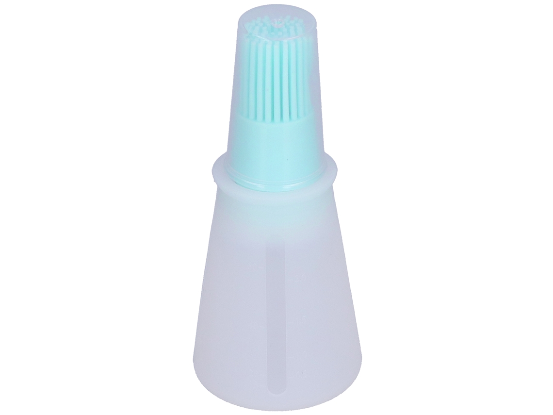 Jinwei-brocha De Silicona Para Óleo Com Garrafa Cozinha Verde