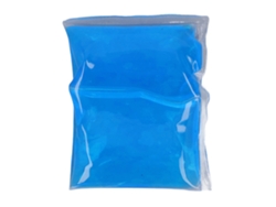Compresa de gel frío reutilizable para los dedos para aliviar el dolor.