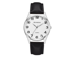 Reloj De Pulsera De Cuarzo Para El Tiempo Libre Con Diseño Elegante Y Correa De Cuero.