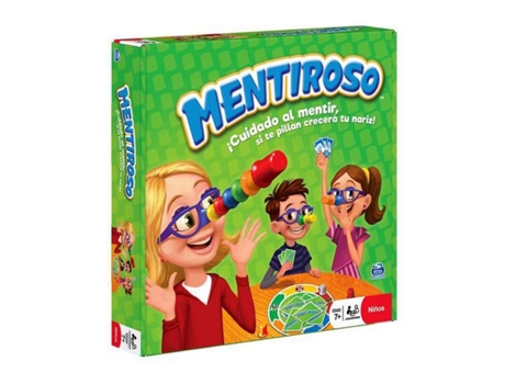 Juego de Mesa SPIN MASTER Mentiroso (Edad Mínima Recomendada: 7 años)