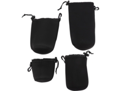 Juego De 4 Fundas Impermeables De Neopreno Para Lentes, Tallas S-xl, Protección