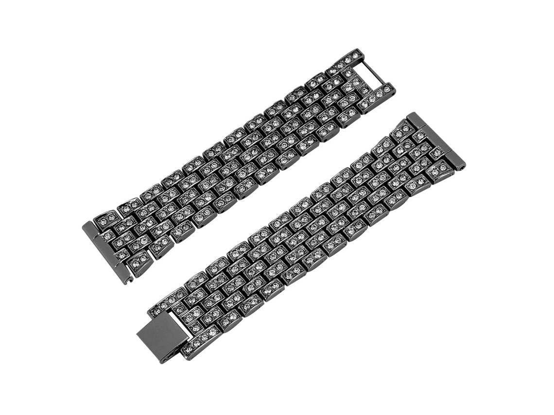 Correa de reloj (acero inoxidable de 5 filas)