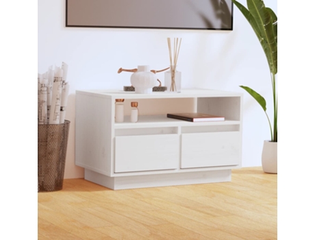 Mueble de TV VIDAXL Blanco Madera (60x35x37 cm)