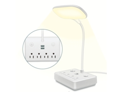 Lámpara De Escritorio Led Con Puerto De Carga Usb, Adecuada Para Leer, Trabajar, Estudiar