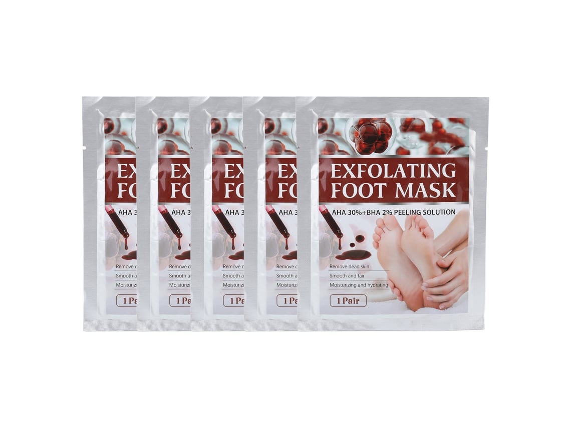 5 Máscaras De Peel Para Pés Exfoliantes Para Calos - Hidratação Profunda E Pés Suaves