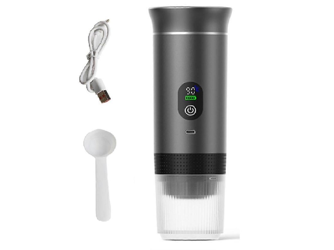 Cafetera portátil, cafetera eléctrica semiautomática, mini cafetera de viaje Chennnls