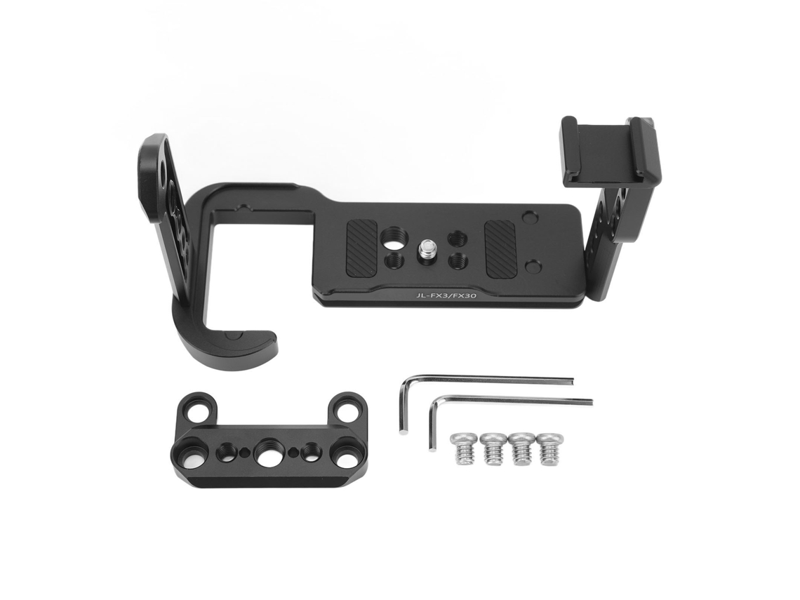 Jaula De Cámara Para Fx3 Fx30 Con Tornillos 1/4in 3/8in Kit De Expansión Con Placa Superior Jaula De Video