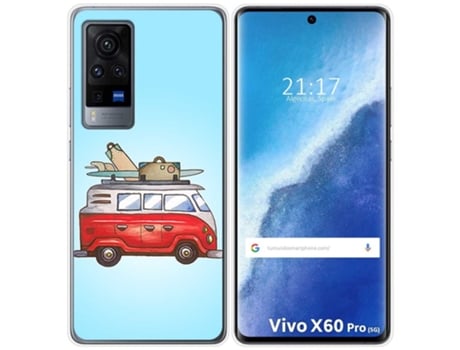 Carcasa Vivo X60 Pro 5G TUMUNDOSMARTPHONE Silicona Multicolor