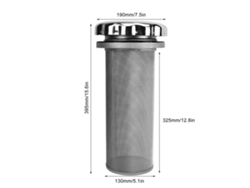 Cilindro neumático de doble efecto de aleación de aluminio de 40 mm (presión 0,15 - 0,8 mpa, carrera 30 mm)