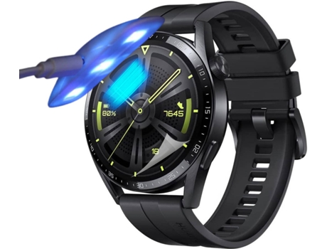 Kit de 4 Protectores de Pantalla Hidrogel para Huawei Watch GT 3 46mm Flexshield con Lámpara UV