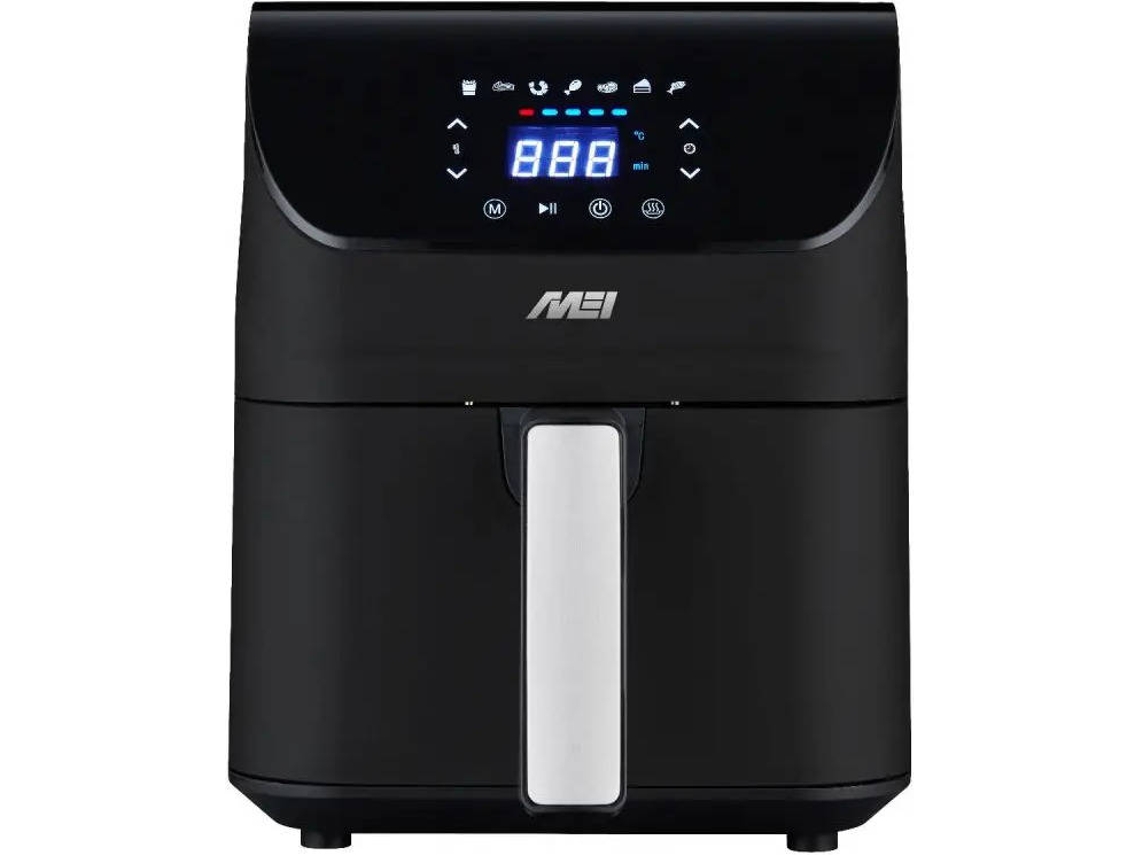Freidora de Aire MEI AF 4500 (4,5 L - Negro)