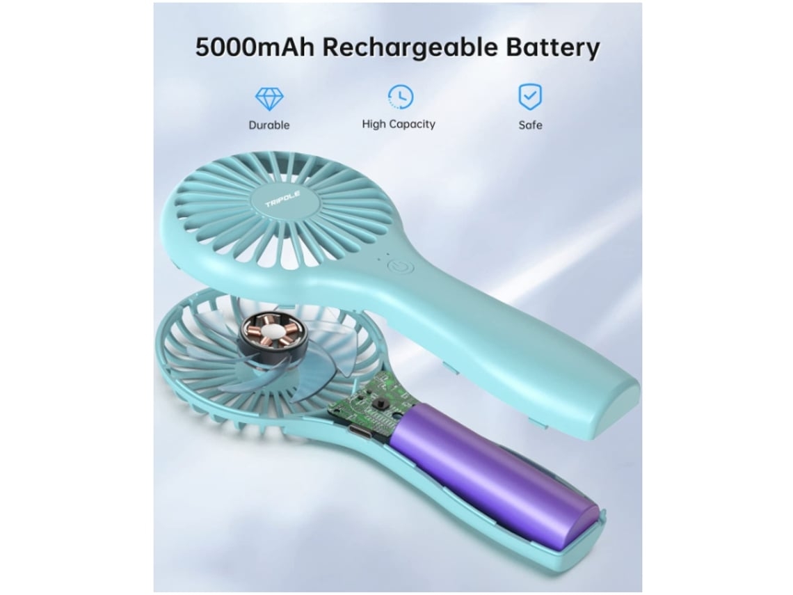 Mini ventilador Fszzh06081 azul VEANXIN