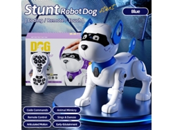 Perro robot acrobático multifuncional con control remoto CHRUI (azul)