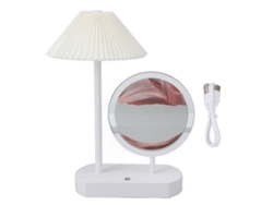 Lámpara De Mesa Con Arena Móvil Ajustable, 3 Modos, Control Táctil, Recargable, Decorativa.