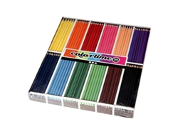 288 lápices de colores surtidos - Mina de 3 mm