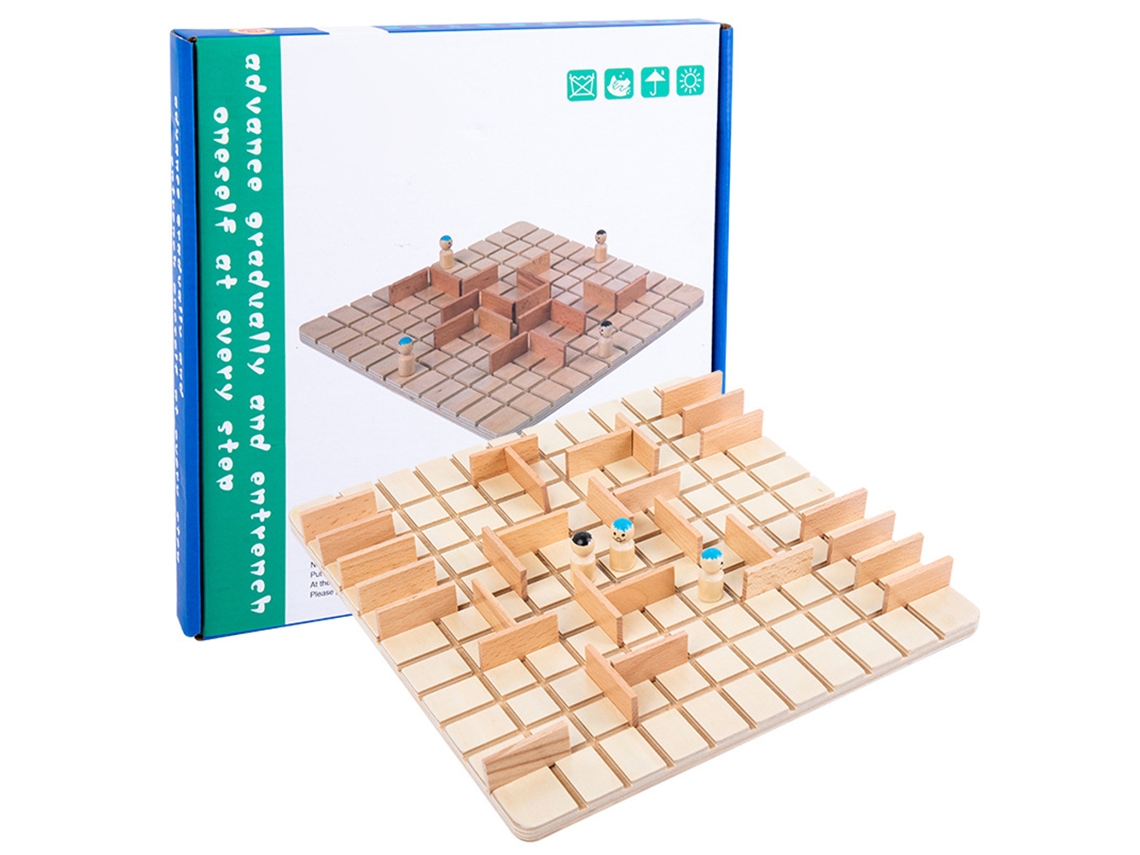 Juego De Mesa De Rompecabezas Para Niños Con Pensamiento Lógico Juguetes De Madera Paso A Paso Regalo Familiar
