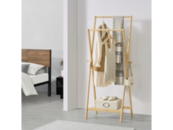 Percha [EN.CASA] Natural (Bambú - 150 x 60 x 42 cm)