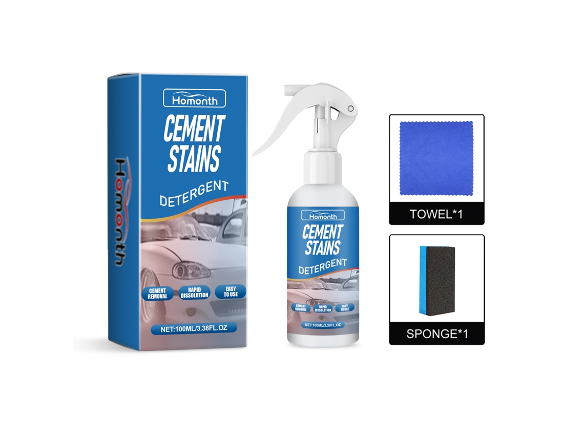 Kit de pulverización para eliminar el cemento de los coches