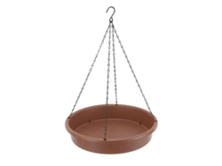 Baño para pájaros Primerox de 30,5 cm con platillo para jardín