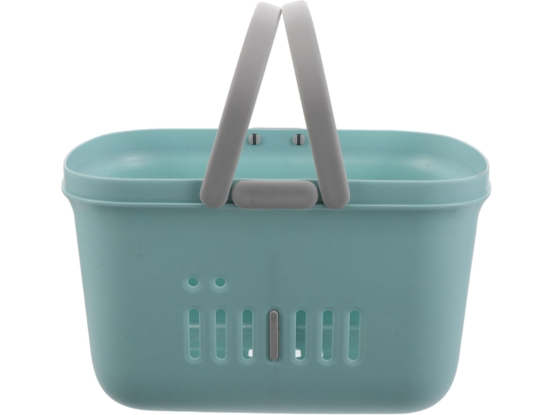 Cesta Almacenamiento Plástico Capacidad Compartimentos Ajustables Portátil Cosméticos Productos Accesorios