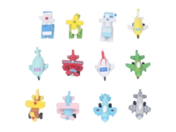 -12pcs Juguetes De Avión De Madera Puzzle Divertido Simulación Juguetes De Aviones Para Niños Bebés Regalos Innovadores