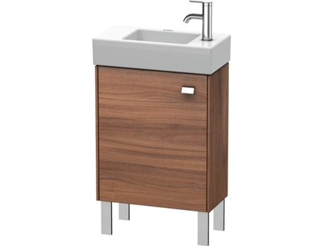 Mueble bajo lavabo DURAVIT Brioso de pie 48,4 x 23,9 cm 1 puerta con bisagra a la izquierda 1 balda de cristal para lavabo Vero Air 072450